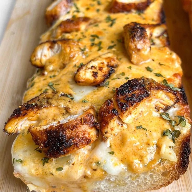 Cajun Chicken & Cheese Bread