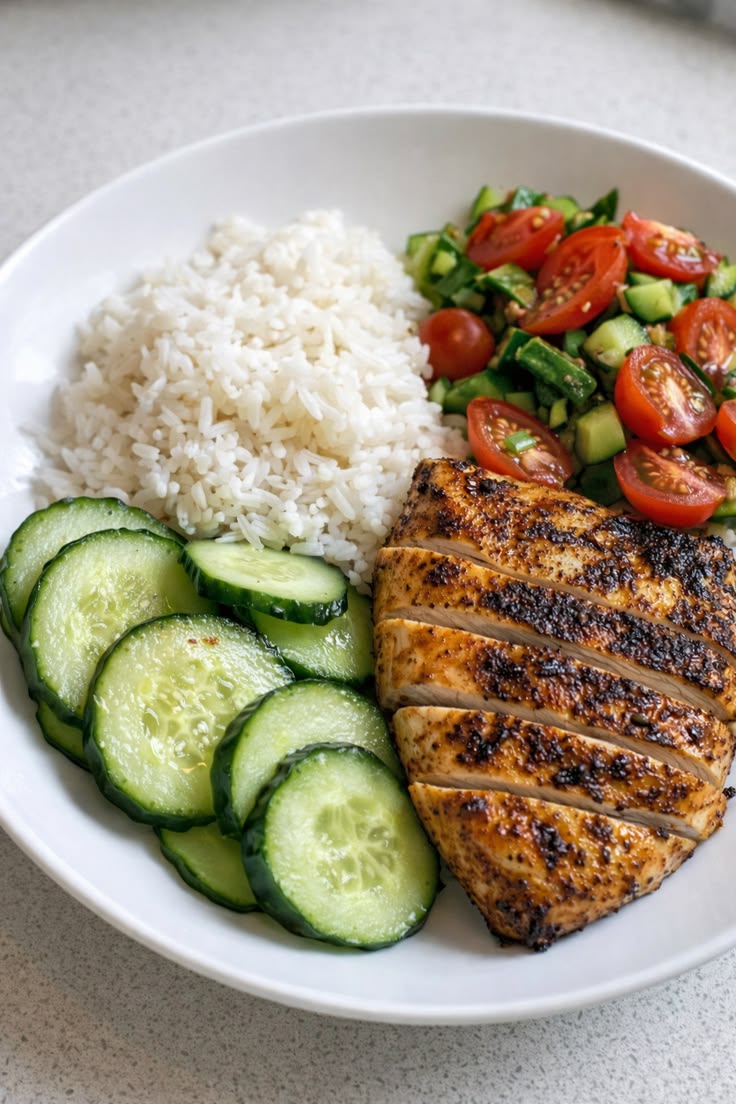 Rice Bowl with Grilled Chicken