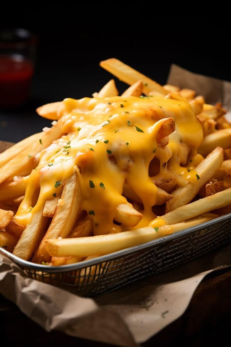 Simply Cheese Fries