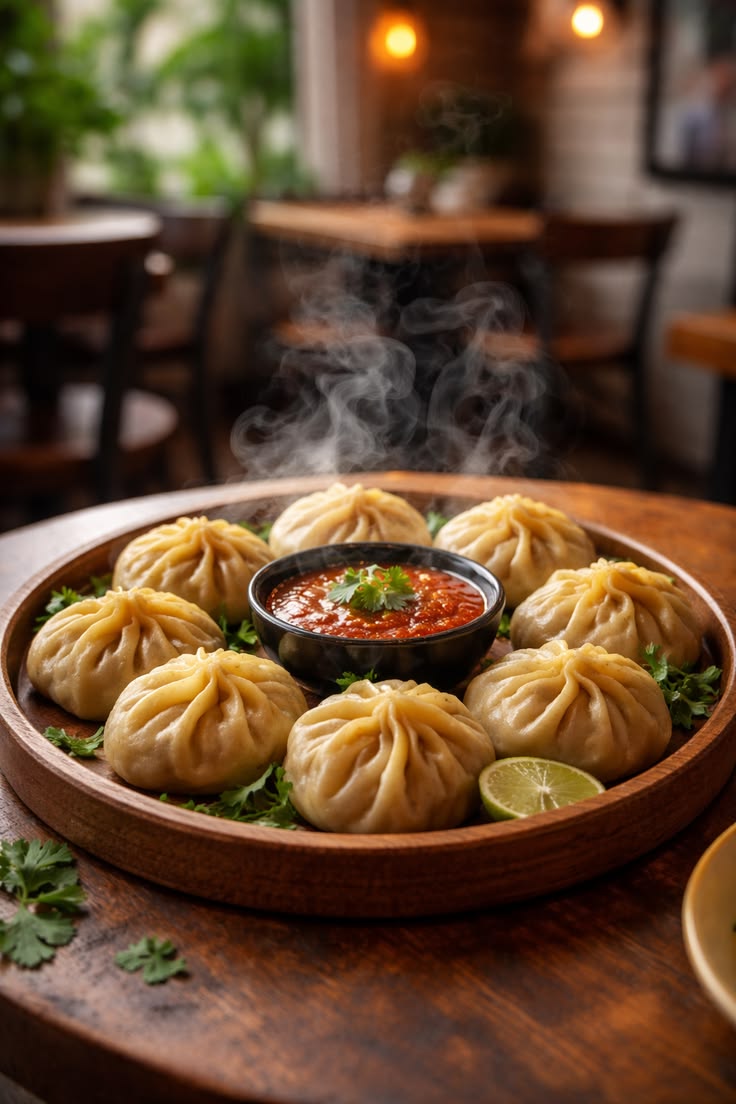 Steamed Chicken Momos