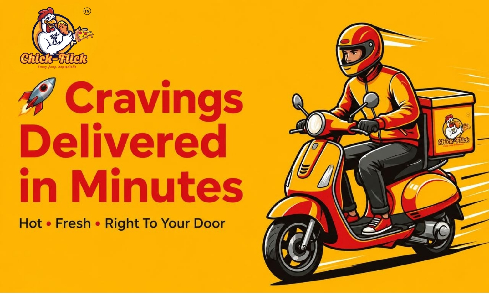 Cravings Delivered in Minutes